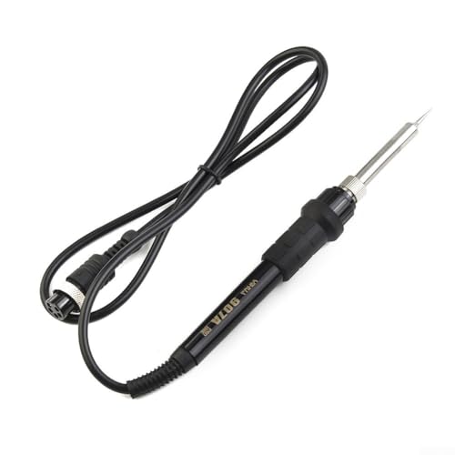 Mango de repuesto para soldador de 50 W compatible con estaciones 936 936A 937D 8786D 852 852D, color negro