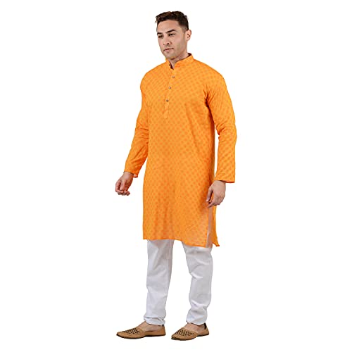 Image of Maharaja Shirt Men's Cotton Kurta Pyjama