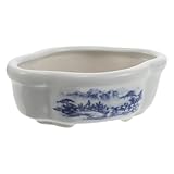 Materiale ceramico resistente: realizzato come vaso da fiori in ceramica di alta qualità, resiste a rotture e macchie, risultando una scelta pratica tra i vasi in ceramica per l'uso quotidiano in interni