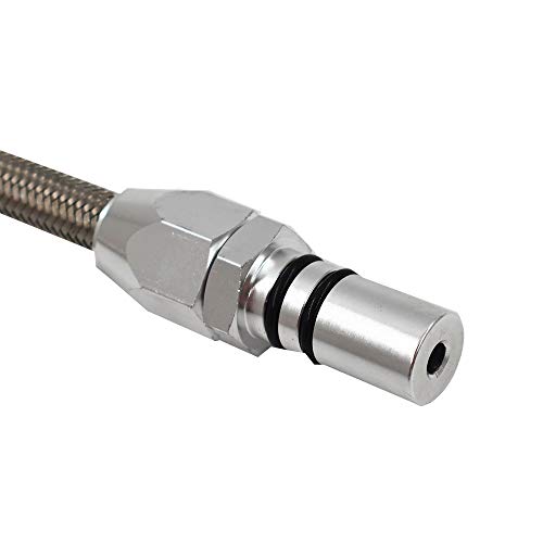 Labwork DOES NOT APPLY Fflexible Stainless Transmission Dipstick Replacement For Chevy Gm Th350 Tranny Sbc Bbc Transmissions thumb #2