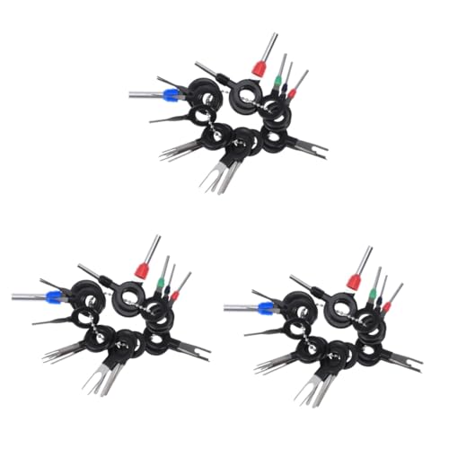 Outil de retrait de terminal automobile kit extracteur de broches faisceau électrique 3 pcs