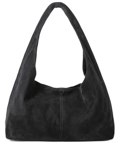 Bolso Tote de Gamuza para Mujer Estilo Retro 2025 miniatura 1