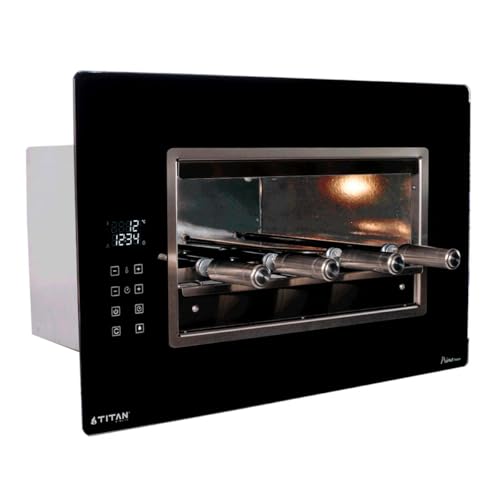 Churrasqueira Elétrica de Embutir para 4 Espetos Prime Touch 127V...