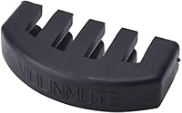Violine Mute,Übungsdämpfer Geige Gummistummschaltung, Gummischalldämpfer Gummi 4/4 Übungsdämpfer für Violine - Schwarz