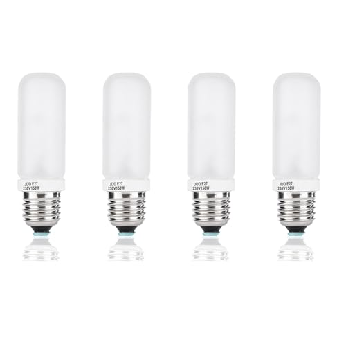 Wuden 4PCS Type E27 150W 250W Tube Lamp Bulb 220V-240V for SK400WII DP600W Photography Flash Modeling Light