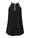 CNFIO Camisetas Tirantes Mujer Blusa EncajeTop Sin Mangas Cami Tank Tops De...