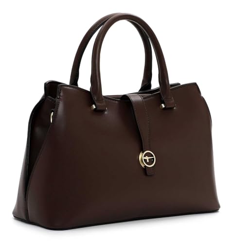 Tamaris bolso bandolera Giorgia, elegancia y calidad en marrón oscuro premium 3
