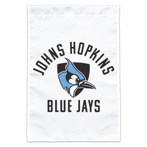 Johns Hopkins University Blue Jays Logo Garden Yard Flag (Pole Not Included)