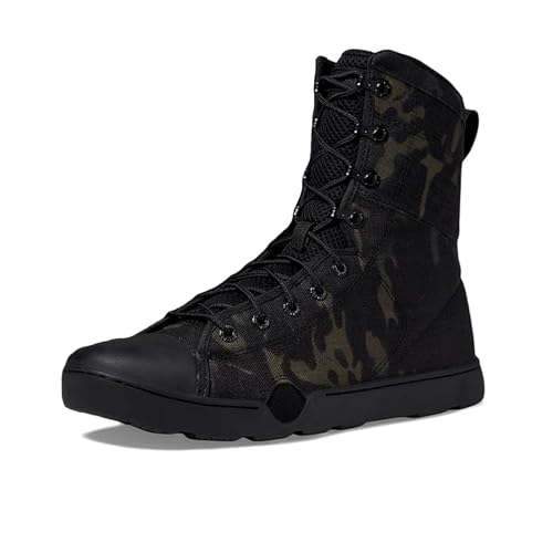 Image of Altama Unisex Maritime Assault 8 inch Tactical Boots | Drainage Ports, Safety Toe, High-Traction Outsole, PU Midsole & Footbed