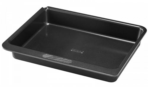 Pyrex Magic Rectangular Carbon Steel Roaster Non Stick Coating 30 x 23cm Black (Pack of 2)