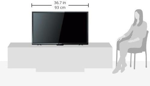 Dyon Sigma 40 Pro TV dimensions diagram