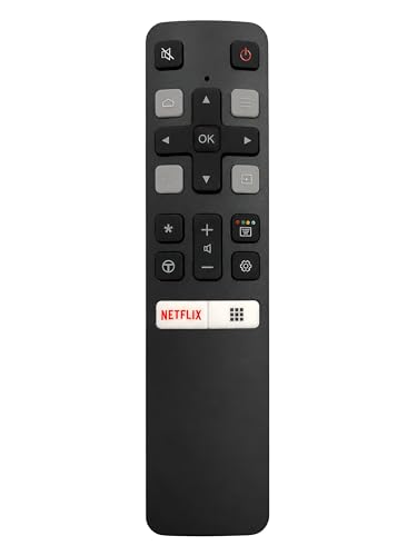 Image of Upix Compatible TCL Smart TV LCD /LED Remote No. L029P | No Voice | Netflix Button | Exact Match Required