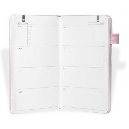 Image of Kitabby VIVID A6 Weekly Planner & A7 Notebook Combo - Navy Blue