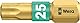 Wera 867/1 BDC Torx Bits SB TX25 , TX 25 x 25 mm, Wera 05134377001