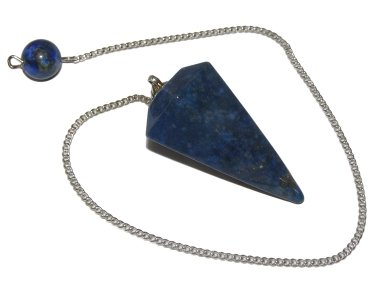 6-sided Lapis Lazuli Pendulum Dowser