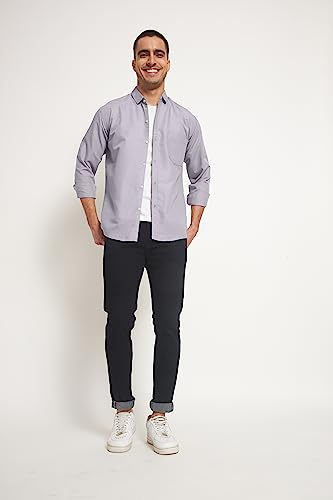 Image of SWADESI STUFF Ragular Fit Full Sleev Solid Casual Regular Fit Shirt For Men