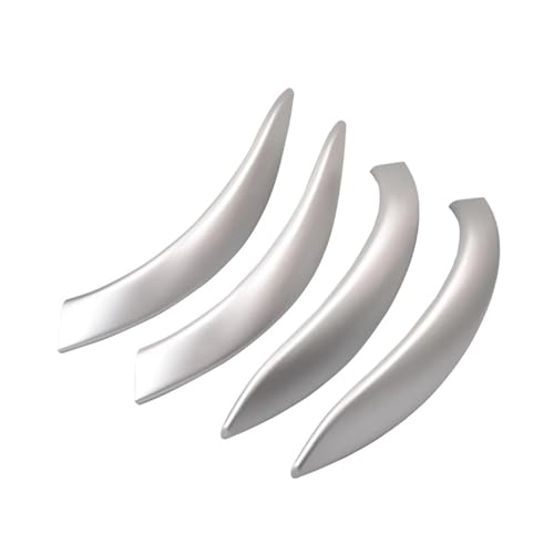 Poignée de porte pour Série 3 F30 F31 F32 F36 kit de 4 pièces intérieur gris argenté