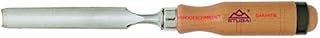 Stubai 360003 Firmer Gouge Chisel with Wooden Handle, Silver/Beige, 10 mm