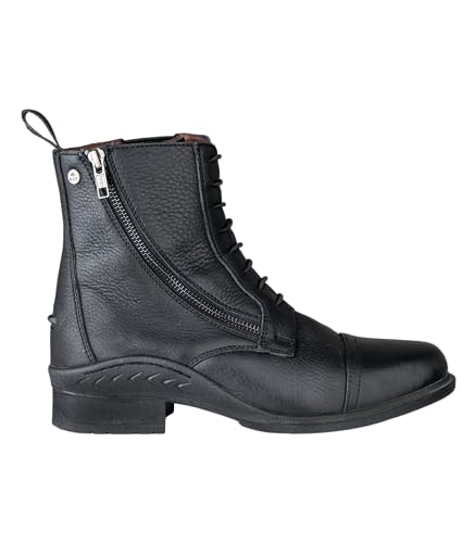 Botines Jodhpur Newcastle negros de hípica y calzado ecuestre en talla 37