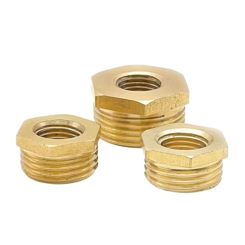 Bujes hexagonales de latón para solucionar fugas en acoplador de tubo metálico industrial 7