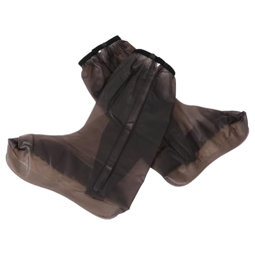 1 Par Cubre Zapatos PVC Impermeables Color Café miniatura 1