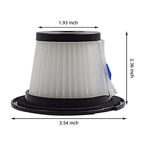 8 Sets Replacement HEPA Filter And Strainer Screen Fit For MOOSOO FIT FOR K17 Cordless Stick Vacuum Cleaner Replacement Parts Sweeping robot vacuum cleaner parts