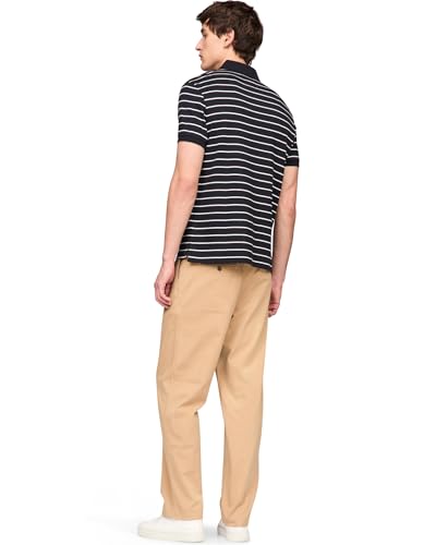 Image of Tommy Hilfiger Mens Short Sleeve Casual Polo Shirts in Regular Fit with Liquid Cotton