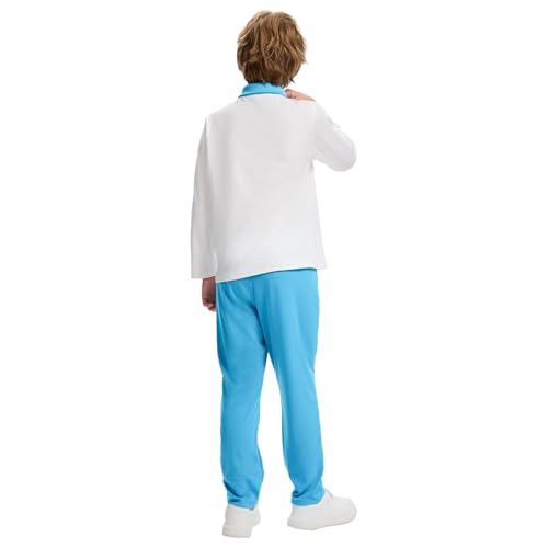 Set de Ropa Halloween Niños Camisa y Pantalón con Bufanda Roja miniatura 3