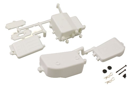 Kyosho MP9 Battery & Receiver Box Set, White
