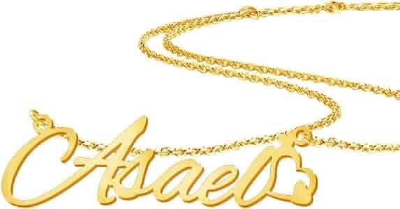 Antiquestreet Necklace Personalized Name Design In Gold Or Silver Plating Name Necklace Chain Customize Gift(Basic) for Women (B08D6BRD7D) Amazon Price History, Amazon Price Tracker