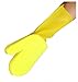 ToolUSA | 12 Pairs | Large Size Mitten Design Yellow Latex Glove | Sponge-Covered Palm | Versatile Cleaning Aid