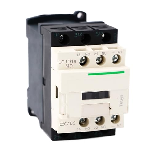 Contacteur LC1D18MD CC 18A 220V 3 NO matériel de commutation Premium