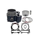 Diámetro: Kit de pistón de cilindro de 72,7 mm diseñado for adaptarse a los modelos de motor de motocicleta 250 MXU250 D de 250 cc for una instalación perfecta