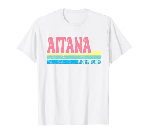AITANA Nombre Personalizado Linda Idea Groovy Mujeres AITANA...