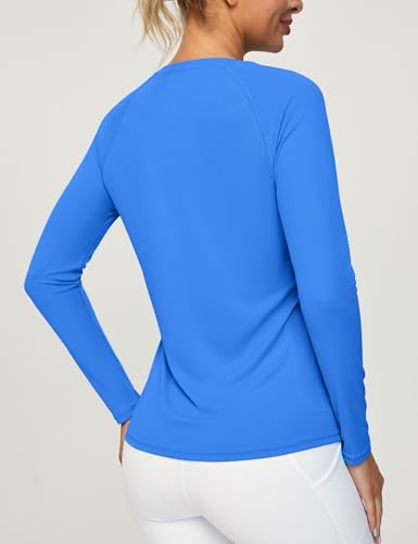Heathyoga Rash Guard for Women UPF 50+ SPF UV Protection Shirts for Women Long Sleeve Swim Shirts for Woman Sun Shirt2