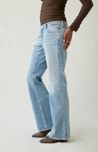 PacSun Women's Jade Low Rise Bootcut Jeans Light Blue Wash Size 232