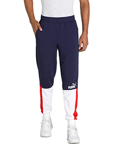 Image of Puma Men's Mid Rise Regular Track Pants