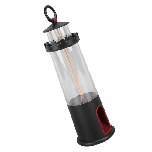 Lanterne de camping 2200K rechargeable noire avec boucle de suspension solide - 7