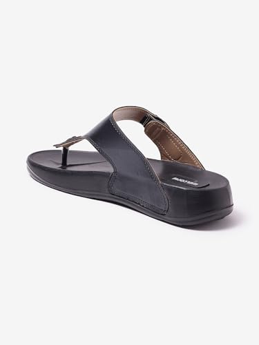 Image of WELCOME Soft Men's Slippers with Cushion FootBed for Adult | Comfortable & Light Weight | Stylish & Anti-Skid | Waterproof & Regular Flip Flops for Gents /Boys