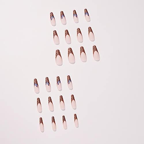 Bramian, 24 unghie finte a clip con forma