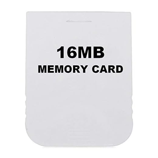 Praktiskt minneskort för Wii Gamecube spel 4 MB ~ 512 Mb 8192 block vit