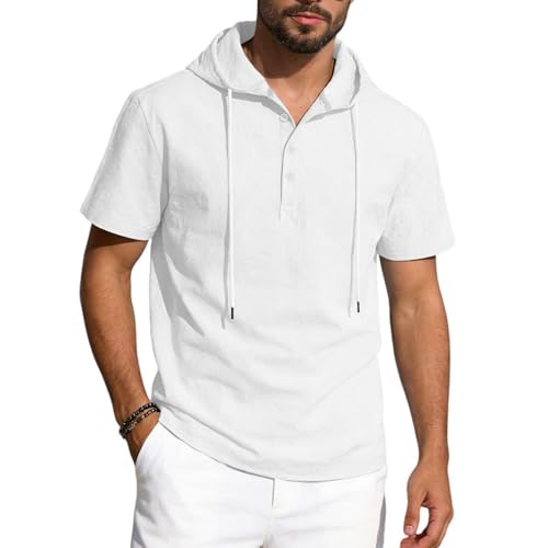 T-shirt homme en coton mélangé de qualité supérieure avec finitions soignées col V