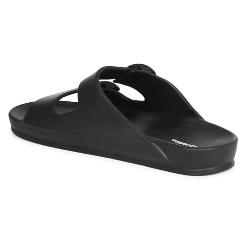 Image of Aqualite NEO-1258 Men Slides Sandal with Slip-on wear, Comfort and Flat Base Sandal for dailywear uses