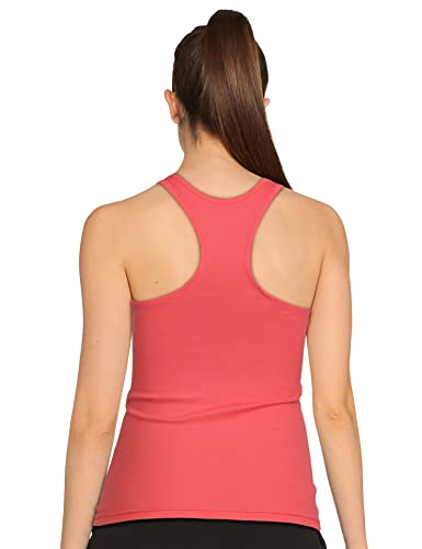 Image of Van Heusen Women's Racerback 100% Cotton Tank Top | Super Combed Cotton | Breathable Fabric | Anti-Bacterial Tech | Color Fresh Technology | Keeps You Fresh | Sweat Absorbent | Everyday Comfort | Style 11202 | Available in Pack of 1 & 2
