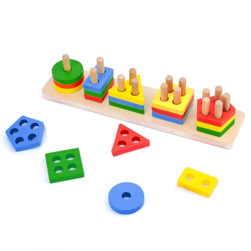 Dementia Activities for Adults Dementia Aids Elderly Dementia Fidget Toys Sensory Toys for Autism Memory Activities Games Puzzle Geometry Wooden Puzzles for Alzheimers Elderly Memory Activities Games