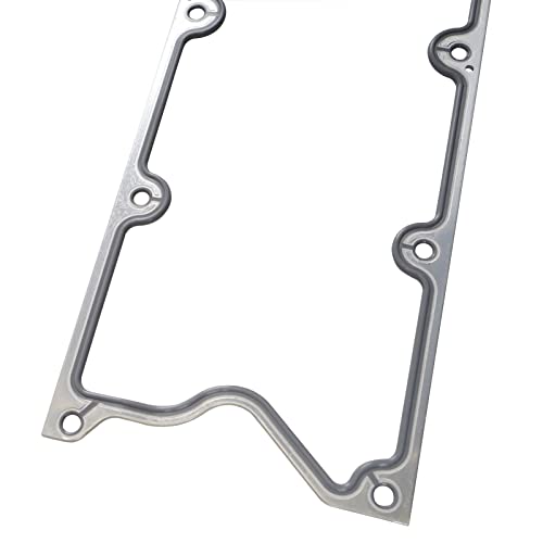 Image of LS Gen 3 Valley Pan Cover Gasket Plate Compatible with LS1 LS2 5.3L 6.0L LM7 LR4 LQ4 LS6 L59 LQ9 LM4 L33 4.8L 5.7L LSX