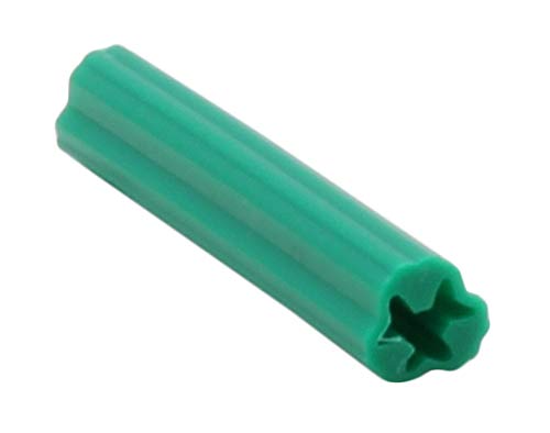 Crl 1/4" Hole 1-1/2" Length 10-12 Screw Expanding Plastic Screw Anchors - Package Of 100 #TOP3