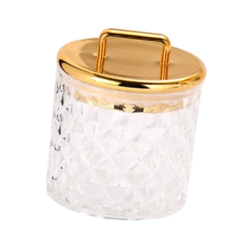 Gralara Bote de Almacenamiento acrílico con Tapa hermética, Jarra de botares de Frasco de Galletas de Cocina contenedor de Almacenamiento de Alimentos, S