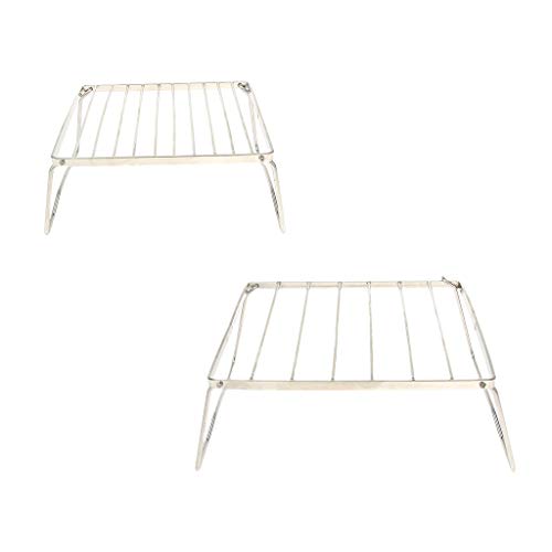 YIJU Suporte para Fogão com Queimador Dobrável para Camping Suporte para Churrasqueiras E Churrasque
