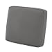 Classic Accessories Montlake Back Cushion Foam & Slip Cover, Light Charcoal, 23x20x4" Thick